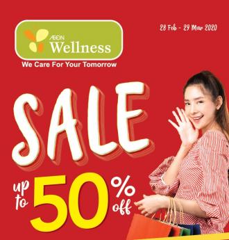 AEON Wellness Sale Up To 50% OFF (28 February 2020 - 29 March 2020)