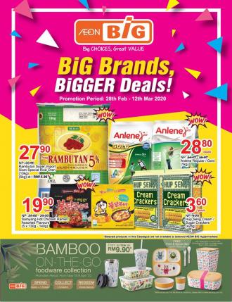 AEON BiG Promotion Catalogue (28 February 2020 - 12 March 2020)