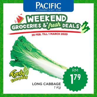 Pacific Hypermarket Weekend Groceries & Fresh Deals Promotion (28 February 2020 - 1 March 2020)