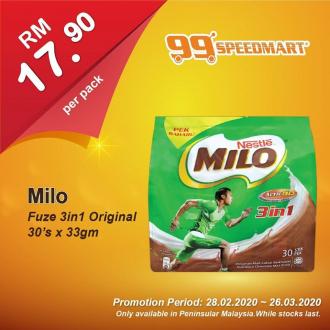 99 Speedmart Promotion (28 February 2020 - 26 March 2020)
