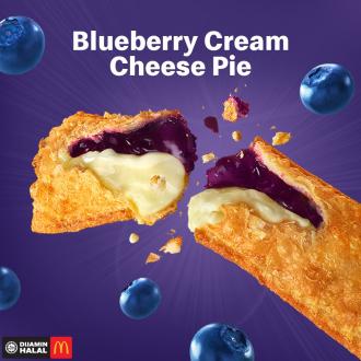 McDonald's Blueberry Cream Cheese Pie
