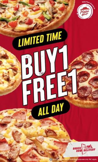 Pizza Hut Delivery Buy 1 FREE 1 Promotion