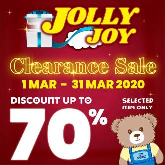 Toy World Clearance Sale Up To 70% OFF at Genting Highlands Premium Outlets (1 March 2020 - 31 March 2020)