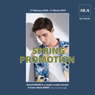 HLA Spring Promotion (17 February 2020 - 31 March 2020)
