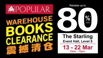 Popular Warehouse Sale Up To 80% OFF at The Starling (13 March 2020 - 22 March 2020)