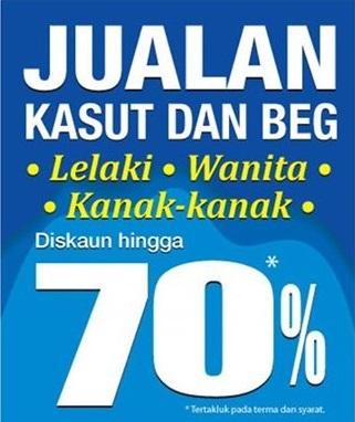 Shoes & Bag Warehouse Sale Up To 70% OFF at Kompleks PKNS Shah Alam (4 March 2020 - 15 March 2020)