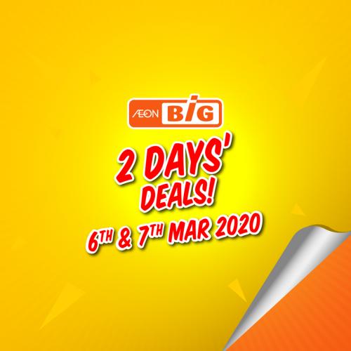 AEON BiG Weekend Promotion (6 March 2020 - 7 March 2020)