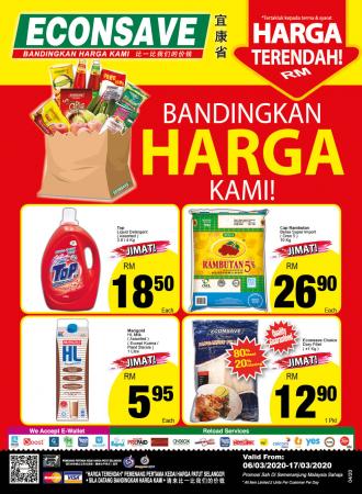 Econsave Promotion Catalogue (6 March 2020 - 17 March 2020)