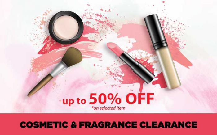 Isetan KLCC Cosmetic & Fragrance Clearance Sale Up To 50% OFF (6 March 2020 - 11 March 2020)