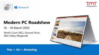 TMT (Thundermatch) Modern PC Roadshow Promotion at Mid Valley (16 Mar 2020 - 18 Mar 2020)