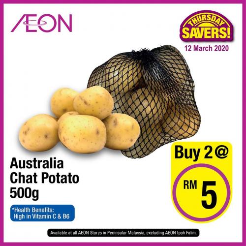 AEON Supermarket Thursday Promotion (12 March 2020)