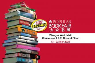 POPULAR Book Fair Promotion at Wangsa Walk Mall (13 March 2020 - 22 March 2020)