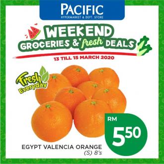 Pacific Hypermarket Weekend Groceries & Fresh Deals Promotion (13 March 2020 - 15 March 2020)