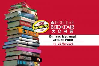 POPULAR Book Fair Promotion at Bintang Megamall (13 March 2020 - 22 March 2020)