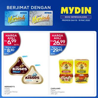 MYDIN Meriah Member Promotion (16 March 2020 - 19 March 2020)