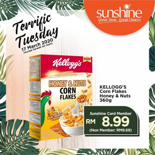 Kellogg's Corn Flakes Honey & Nuts (360g) @ RM8.99