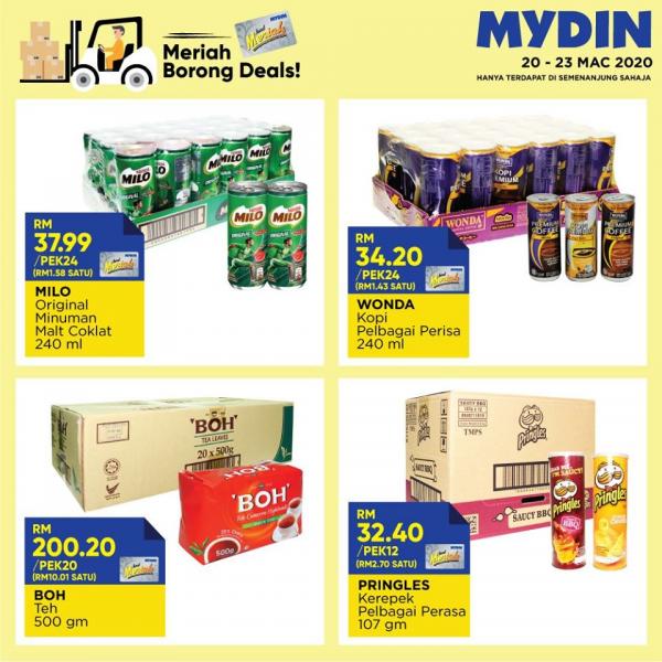 MYDIN Meriah Borong Deals Promotion (20 March 2020 - 23 March 2020)