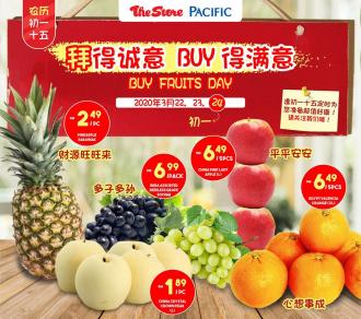 The Store and Pacific Hypermarket Fresh Fruit Promotion (22 March 2020 - 24 March 2020)