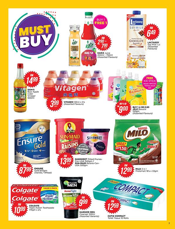 The Store and Pacific Hypermarket Health & Hygiene Fair Promotion (26 March 2020 - 15 April 2020)