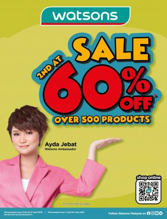Watsons Promotion Catalogue (31 Mar 2020 - 27 Apr 2020)