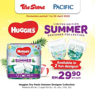 The Store and Pacific Hypermarket Huggies Summer Designer Collection Promotion (1 April 2020 - 30 April 2020)