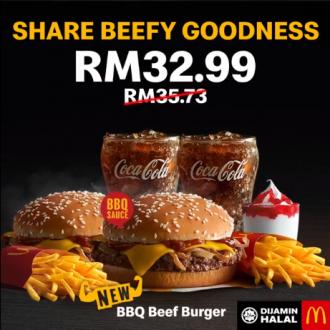McDonald's BBQ Beef Burger Promotion