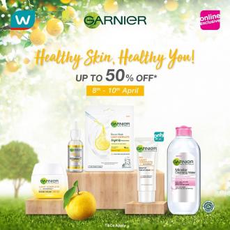 Watsons Online Garnier Sale Up To 50% OFF (8 Apr 2020 - 10 Apr 2020)