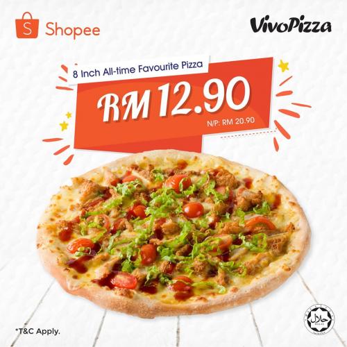 Vivo Pizza Up To 38% OFF Promotion on Shopee (7 April 2020 - 31 May 2020)