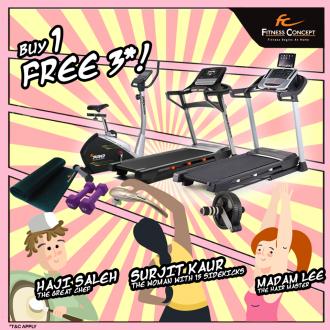 Fitness Concept Buy 1 FREE 3 Promotion (9 April 2020 onwards)
