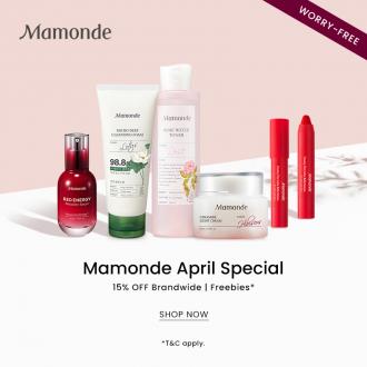 Mamonde 15% OFF Promotion on Hermo (11 April 2020 onwards)