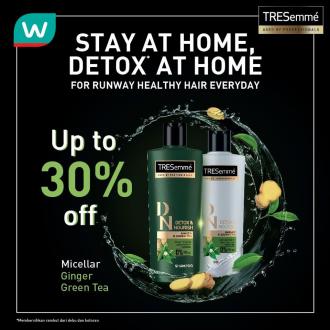 Watsons Online TRESemme Products Sale Up To 30% OFF (10 Apr 2020 - 16 Apr 2020)