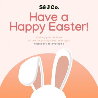 S&J Co Easter Day Promotion 50% OFF (valid until 28 April 2020)