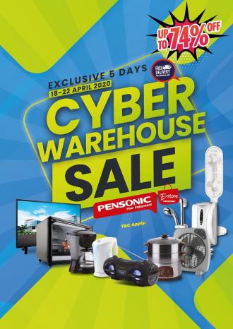 Pensonic Cyber Warehouse Sale (18 April 2020 - 22 April 2020)