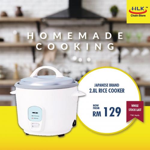 Japanese Brand 2.8L Rice Cooker from RM129