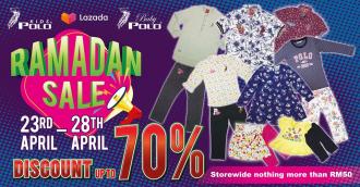 Polo Kids Ramadan Sale Discount Up To 70% OFF on Lazada (23 April 2020 - 28 April 2020)