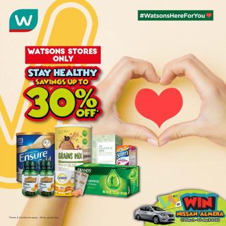 Watsons Healthcare Products Promotion (23 Apr 2020 - 27 Apr 2020)
