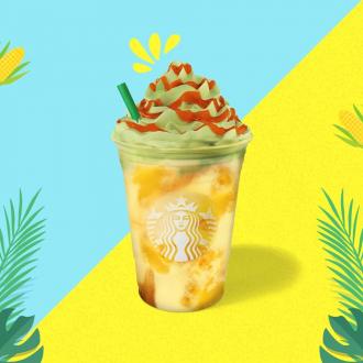 Starbucks Caramel Sweet Corn Frappuccino (23 April 2020 onwards)