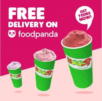 Boost Juice Bars FREE Delivery Promotion on Food Panda