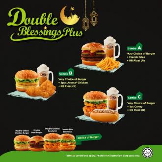 A&W Ramadan Combo Promotion (24 April 2020 onwards)