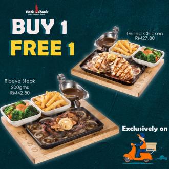 NY Steak Shack Buy 1 FREE 1 Promotion (valid until 12 May 2020)