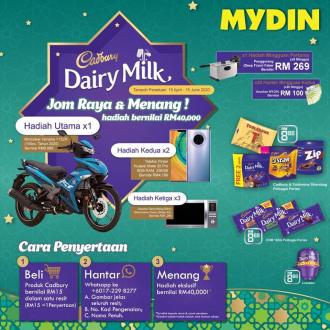 MYDIN Cadbury Dairy Milk Raya & Win Contest (valid until 15 June 2020)