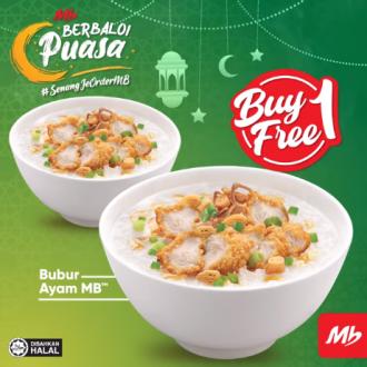 Marrybrown Berbaloi Puasa Buy 1 FREE 1 Promotion