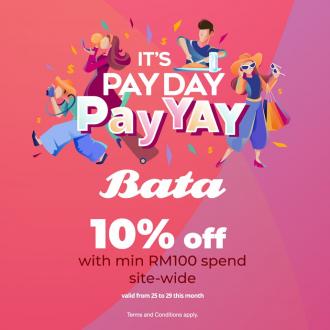 Bata Online Payday Sale 10% OFF (25 April 2020 - 29 April 2020)