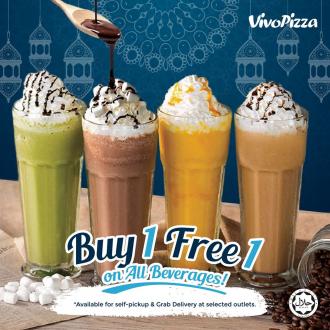 Vivo Pizza Ramadan Beverages Buy 1 FREE 1 Promotion