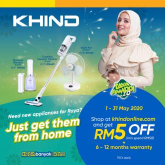 KHIND Promotion With Touch 'n Go eWallet (1 May 2020 - 31 May 2020)