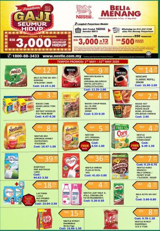 BILLION Segamat Nestle Promotion (1 May 2020 - 31 May 2020)