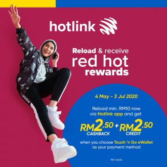 Hotlink Promotion With Touch 'n Go eWallet (4 May 2020 - 3 July 2020)