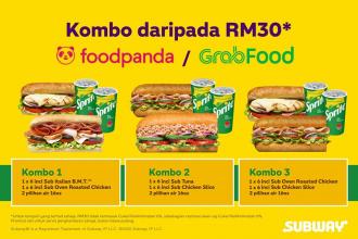 Subway Combo Promotion on FoodPanda & GrabFood