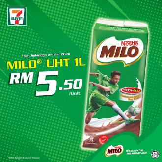 7 Eleven Milo UHT Promotion (valid until 24 May 2020)