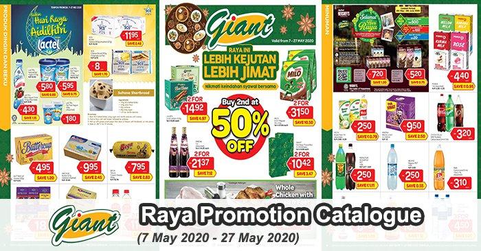 Giant Hari Raya Promotion Catalogue (7 May 2020 - 27 May 2020)